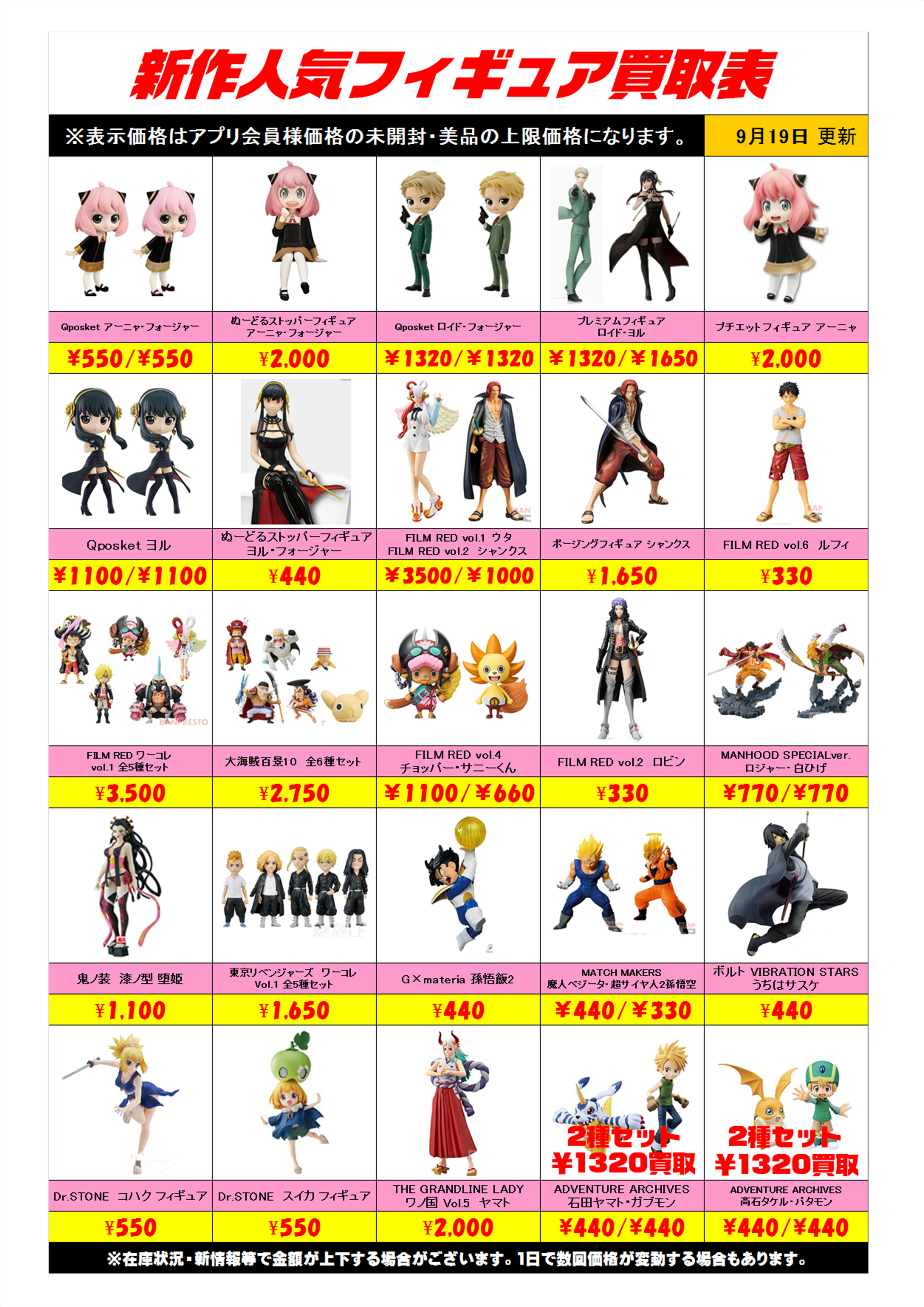 プライズ フィギュア まとめ売り 新品未開封 最新 プライズフィギュア 