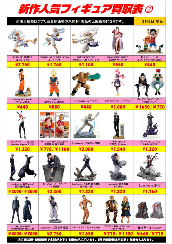 未開封 プライズフィギュア まとめ売り 21点セット 未開封 21点 少年漫画 プライズ フィギュア まとめ売り ワンピース