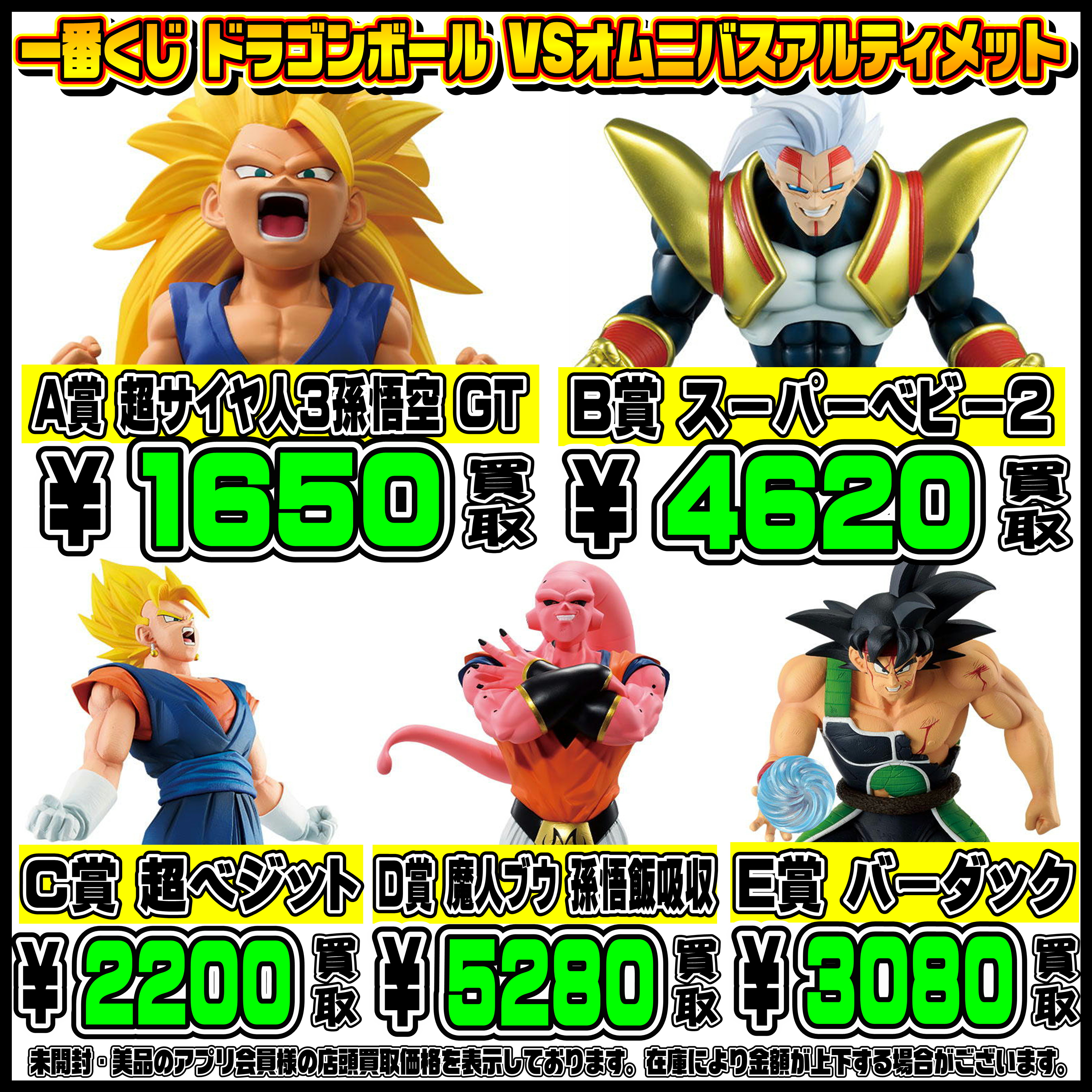 ドラゴンボール一番くじF賞カカロット ドラゴンボール一番くじ*VSオムニバスアルティメット*F賞 カカロット