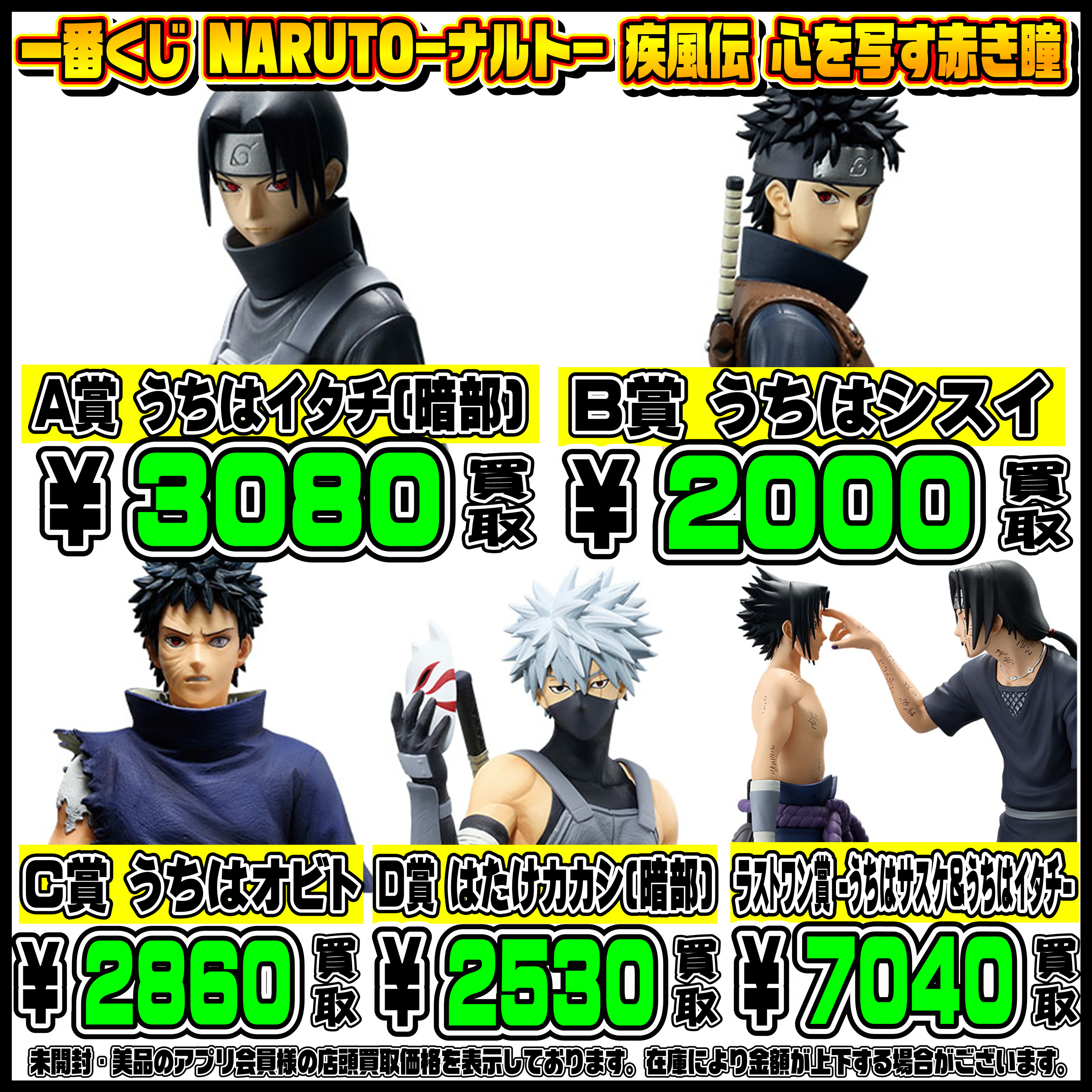NARUTO一番くじ ラストワン A賞 C賞 