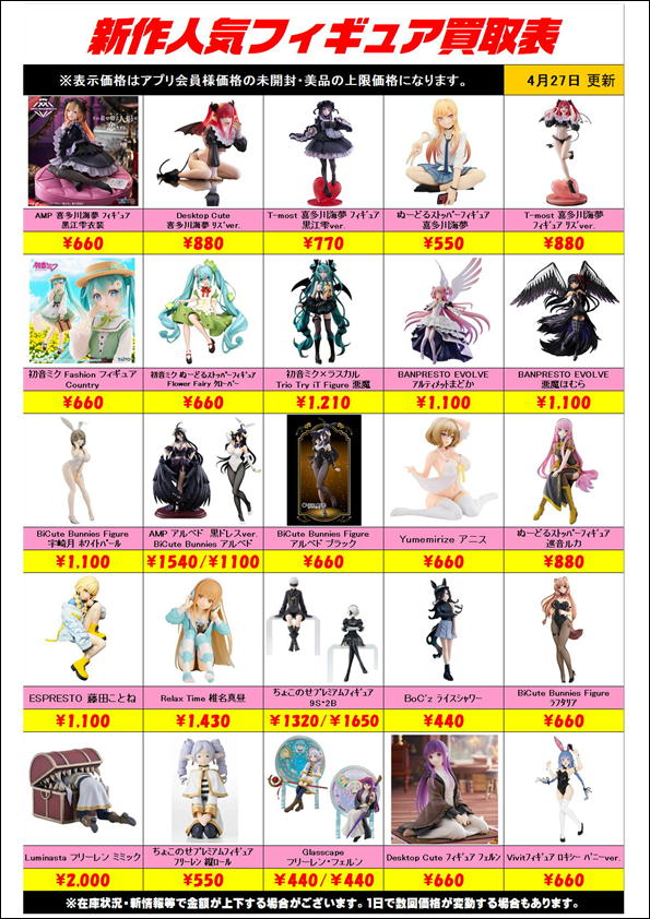 最新プライズフィギュア 27体 まとめ売り 最新プライズフィギュア 27点 