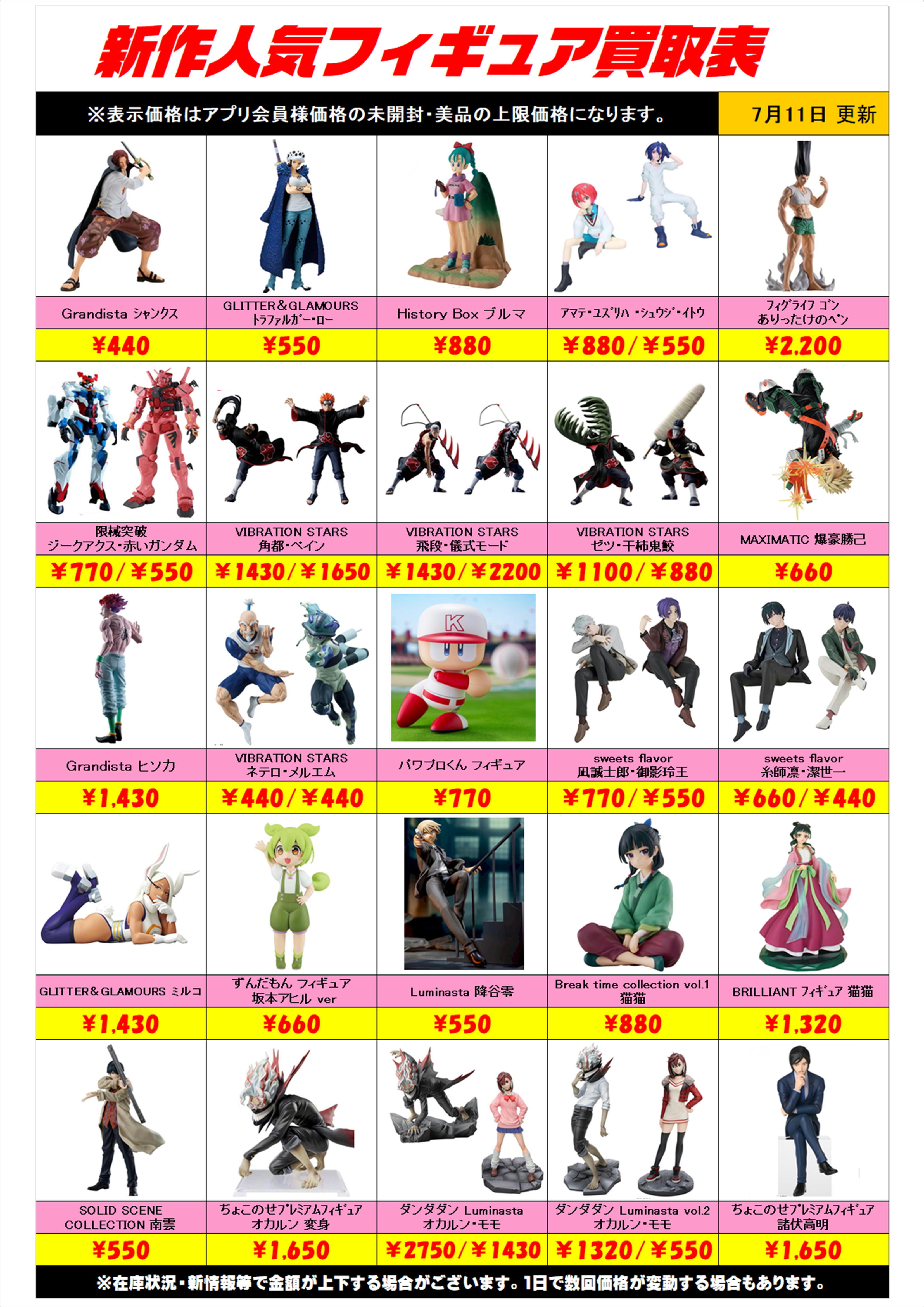 最新プライズを含む フィギュア20 個 まとめ売り 新作プライズ 