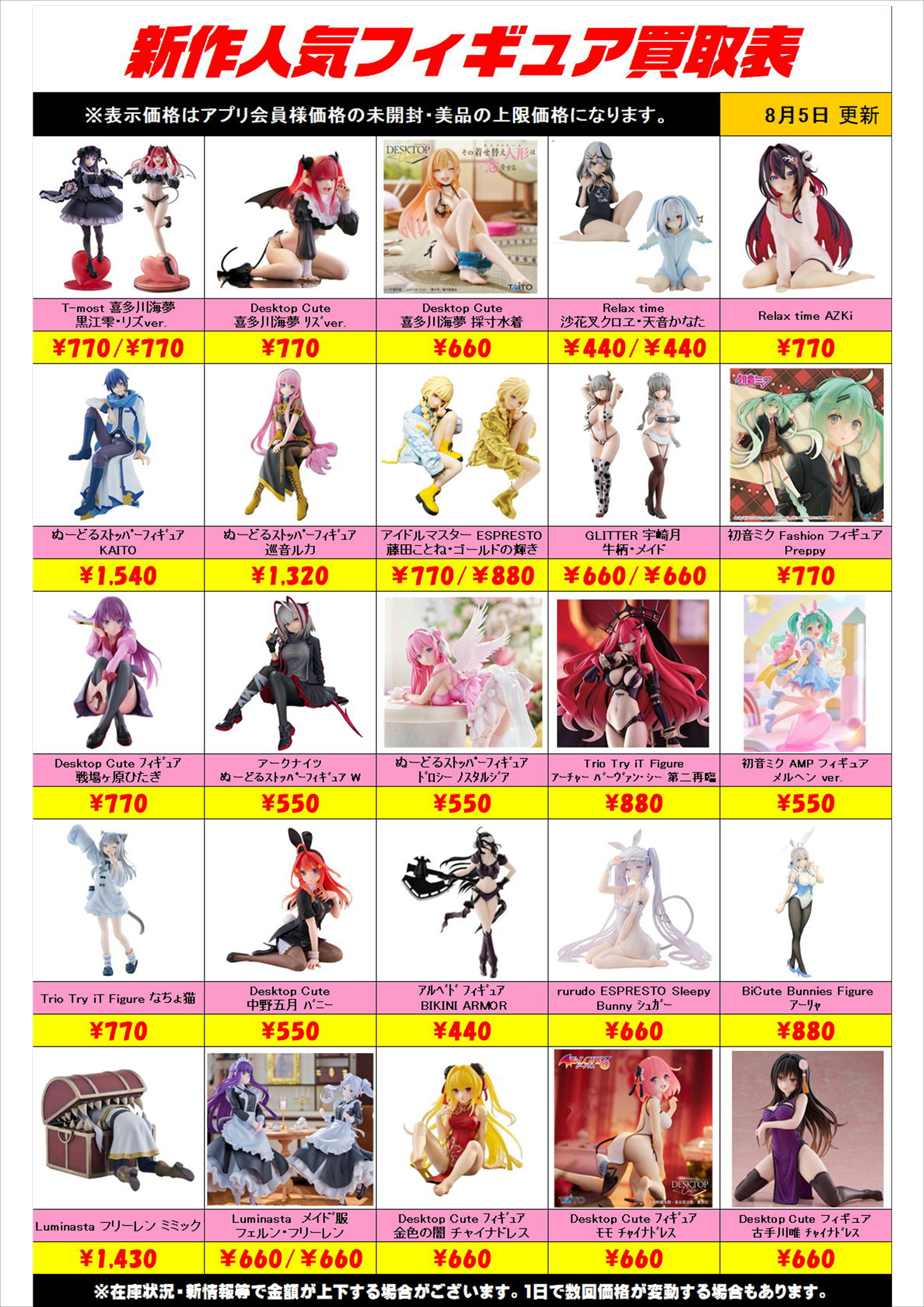 最新プライズフィギュア まとめ売り 8体セット 新作プライズ 