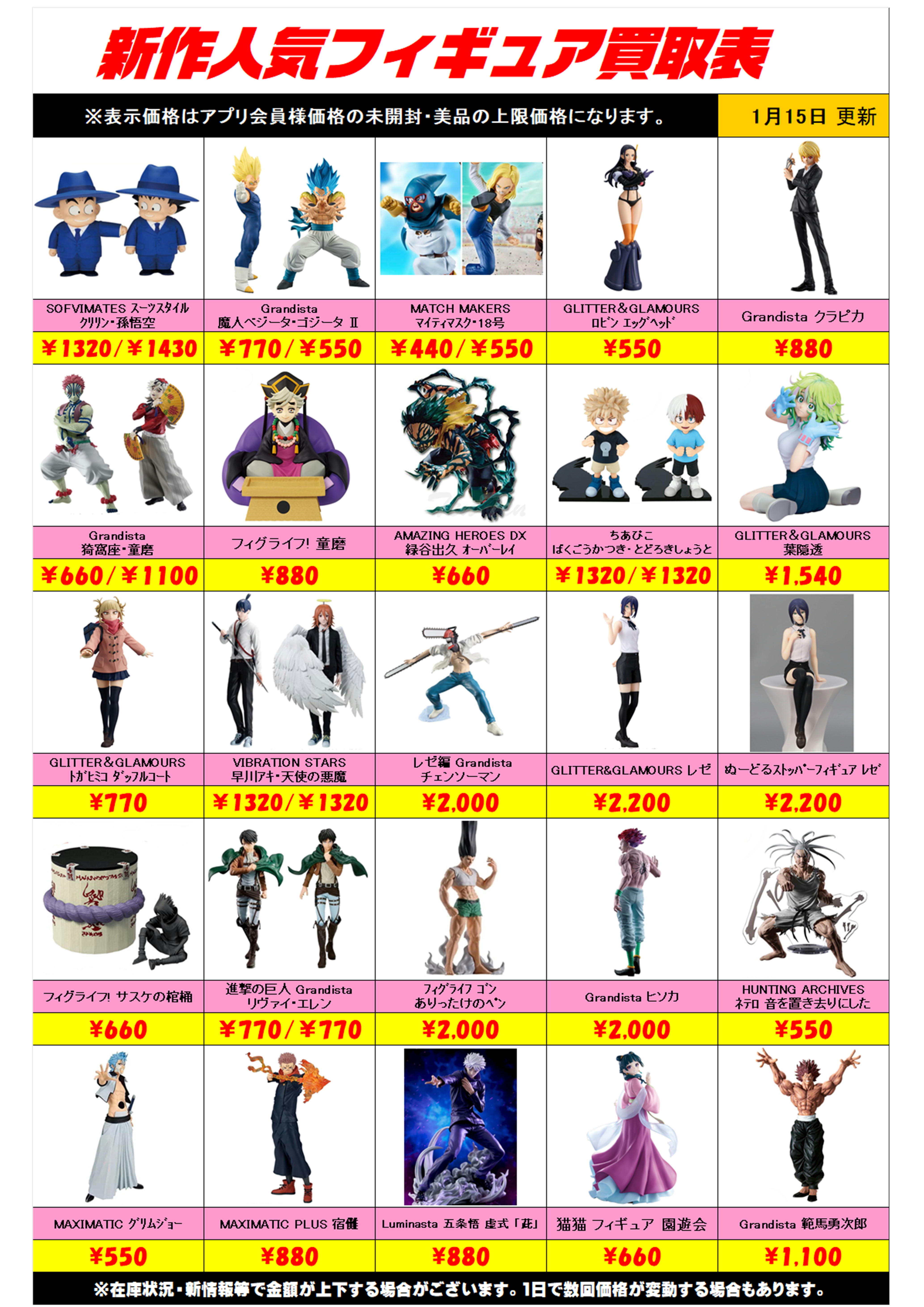 プライズフィギュアまとめ売り23体 新品未開封 最新 プライズ 
